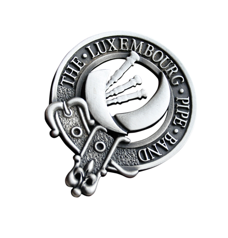 Luxembourg Pipe Band Pin
